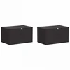 Saugojimo dėžė 2 pcs Antracito 60 x 43 x 35 cm