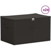 Saugojimo dėžė 24 pcs Antracito 55 x 35 x 32 cm