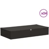 Saugojimo dėžė 24 pcs Antracito 90 x 48 x 15 cm