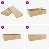 Saugojimo dėžė 24 pcs Kreminė 70 x 40 x 18 cm