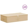 Saugojimo dėžė 24 pcs Kreminė 70 x 40 x 18 cm
