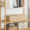 Saugojimo dėžė 24 pcs Kreminė 70 x 40 x 18 cm