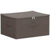 Saugojimo dėžė 24 vnt. Neaustinis audinys 43 x 34 x 23 cm Pilka