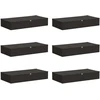 Saugojimo dėžė 6 pcs Antracito 100 x 50 x 18 cm