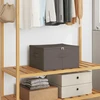 Saugojimo dėžė 6 pcs Pilka 43 x 34 x 23 cm Neaustinis audinys