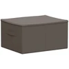 Saugojimo dėžė 6 pcs Pilka 43 x 34 x 23 cm Neaustinis audinys