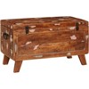 Saugojimo dėžė 70 x 35 x 40 cm perdirbtos medienos masyvas