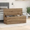 Saugojimo dėžė su saugykla Amatininkų ąžuolas 102 x 35 x 35 cm