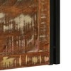 Saugojimo dėžė Ruda ir juoda 80 x 50 x 50 cm apdirbta mediena