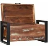 Saugojimo dėžės 60 x 30 x 30 cm Perdirbtos medienos masyvas