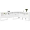 Saugojimo galvos atlošas Balta 135 cm Apdirbta mediena