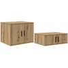 Oppbevaringsskap 2 pcs Amatininkų ąžuolas 103 x 41 x 40 cm