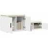 Oppbevaringsskap 2 pcs Balta 108 x 41 x 40 cm Apdirbta mediena