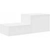 Oppbevaringsskap 2 vnt. Balta 127 x 41 x 40 cm Apdirbta mediena