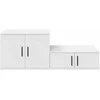 Oppbevaringsskap 2 pcs Balta 127 x 41 x 40 cm Apdirbta mediena