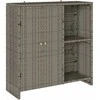 Oppbevaringsskap su lentyna Pilka 100 x 36 x 102 cm Ratanas