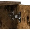 Oppbevaringsskap 2 pcs Rūkyta ąžuolas 103 x 41 x 40 cm