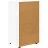 Saugojimo spintos 60 x 48 x 105 cm Apdirbta mediena Balta