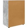 Saugojimo spintos Betono pilka 80 x 48 x 105 cm