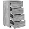 Saugojimo spintos Pilkas Sonoma 60 x 48 x 105 cm