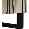 Kabalas Balta 60 x 33,5 x 75 cm Kietas mango medis