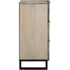 Kabalas Balta 60 x 33.5 x 75 cm Mango medienos masyvas