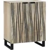 Kabalas Balta 60 x 33,5 x 75 cm Kietas mango medis