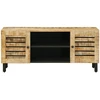 Saugojimo spintos Natūrali 105 x 33 x 46 cm Kietas mango medis