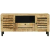 Saugojimo spintos Natūrali 105 x 33 x 46 cm Kietas mango medis