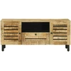 Saugojimo spintos Natūrali 105 x 33 x 46 cm Kietas mango medis