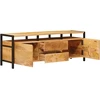 Saugojimo spintos Ruda 110 x 30 x 40 cm Kietas mango medis