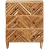 Saugojimo spintos Ruda 60 x 33,5 x 75 cm Kietas mango medis