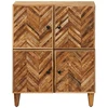 Saugojimo spintos Ruda 60 x 33,5 x 75 cm Kietas mango medis