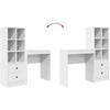 Stalas Balta 115,5 x 40 x 127 cm 2 vnt.