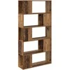 TV staliukas TV spintelių komplektas Ruda 80 x 24 x 156 cm Apdirbta mediena