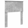 Saugos lova Betono pilka 75 x 190 cm Apdirbta mediena