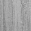 Saugos lova Pilka Sonoma 140 x 200 cm Apdirbta mediena