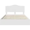 Saugos lova su stalčių Balta 140 x 190 cm Apdirbta mediena