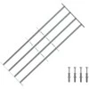 Saugumo grotelės langams su 4 kryžmėmis 3 pcs 930-1740 mm