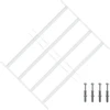 Saugumo grotelės langams su 4 kryžmėmis 43-74 cm