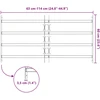 Saugumo grotelės langams su 4 kryžmėmis 63-114 cm
