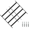 Saugumo grotelės langams su 4 kryžmėmis 3 pcs 43-74 cm