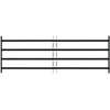 Saugumo grotelės langams su 4 kryžmėmis 3 pcs 93-174 cm