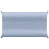 Saulės burė Mėlyna ir balta 7 x 4 m 100% poliesteris Oksfordas