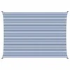 Saulės burė Mėlyna ir balta 7 x 5 m 100% poliesteris Oksfordas