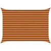 Saulės burė Oranžinė ir ruda 3,5 x 2,5 m