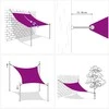 Saulės burė Oranžinė ir ruda 4,5 × 3 m