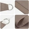 Saulės burė Taupe 6 x 2,5 m 100% poliesteris Oksfordas