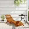 Saulės gultas 2 pcs Ruda 55 x 184 x 64cm
