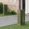 Saulės LED šaligatvio šviesa 2 pcs Alyvuogių žalia